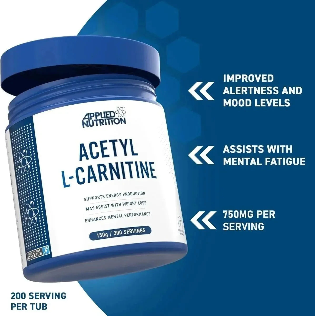 Acetyl L-Carnitine 150g -  Premium Performance Compound