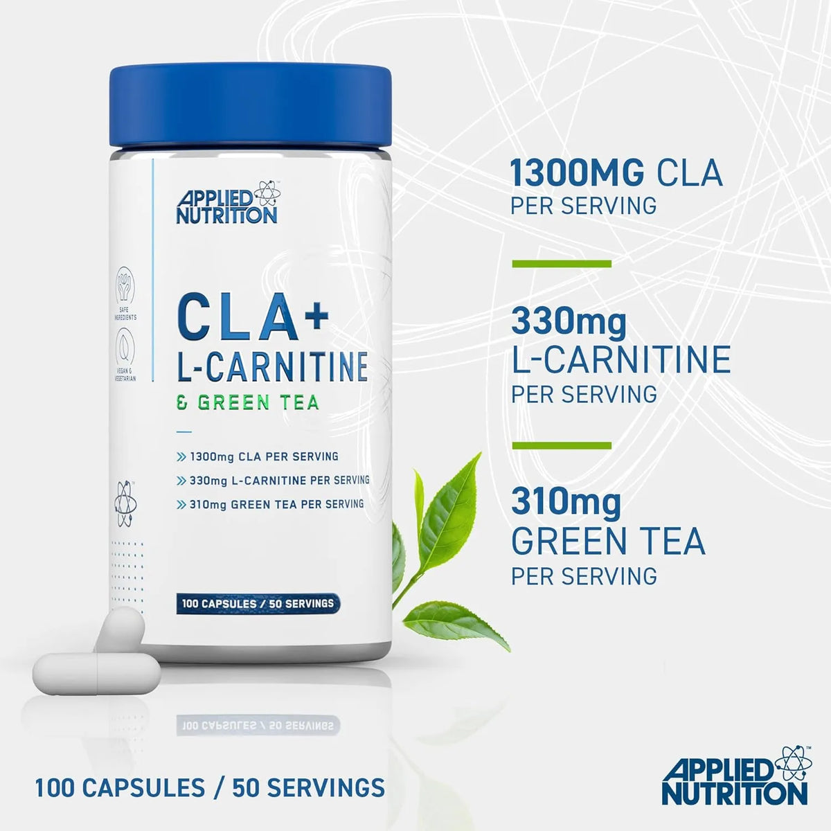 CLA + L-Carnitine & Green Tea Capsules
