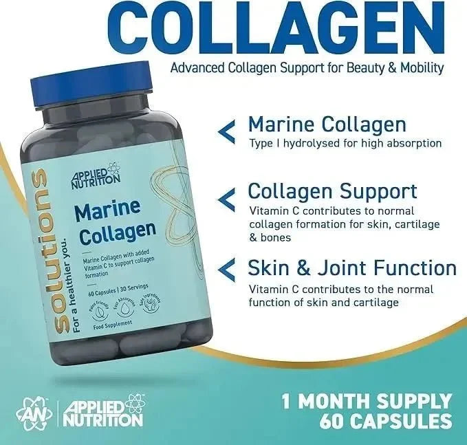 Marine Collagen Capsules - 30 Servings