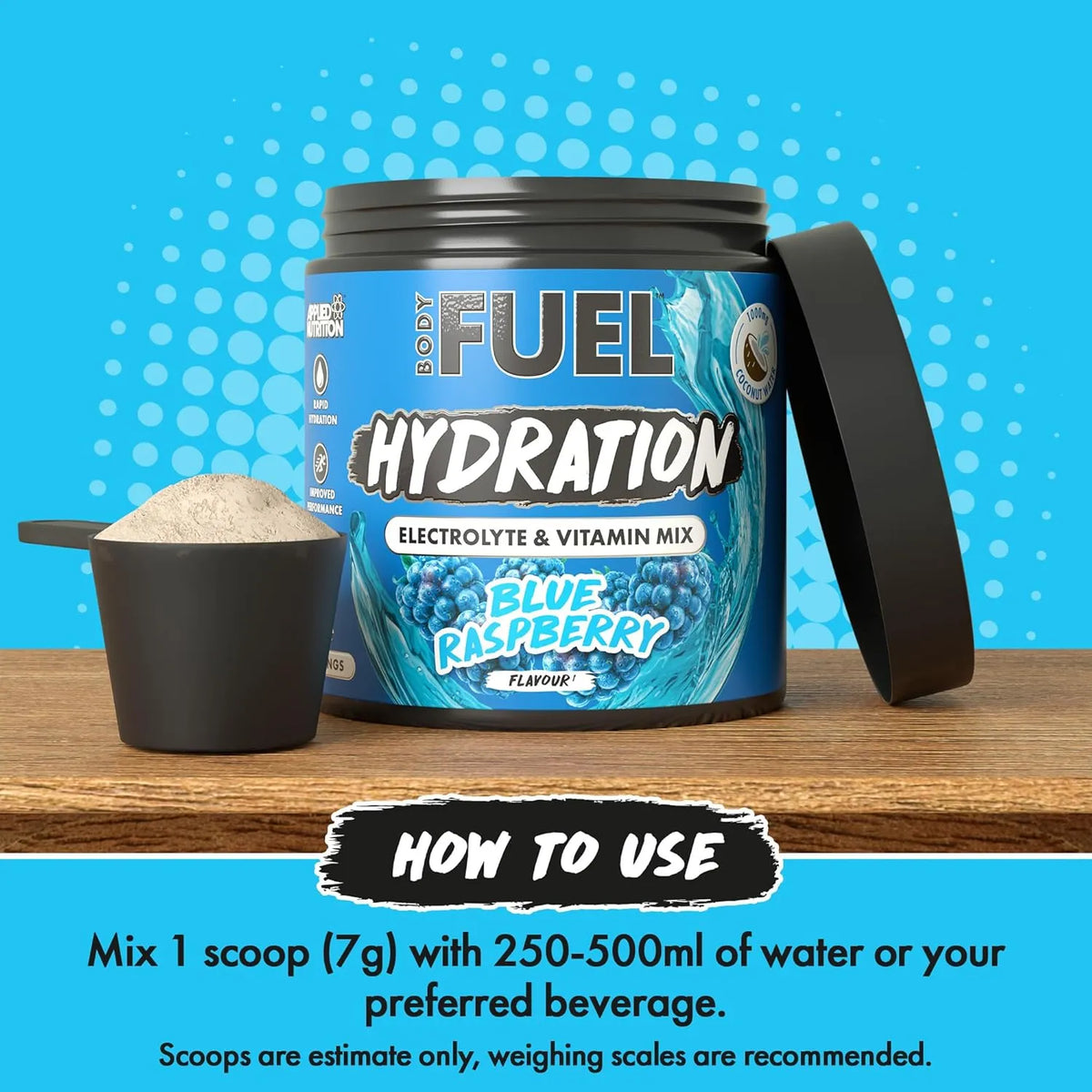 BodyFuel™ Hydration Electrolyte & Vitamin Powder