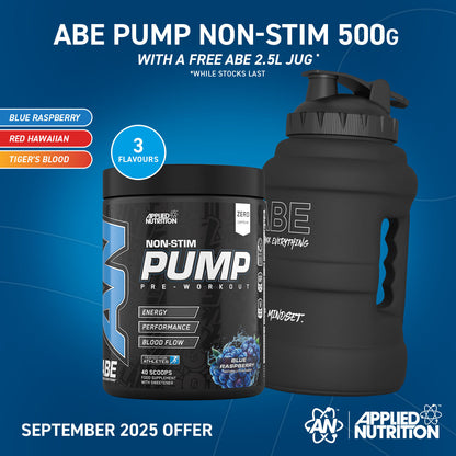 ABE Pump - Zero Stim Pre-Workout (500g)