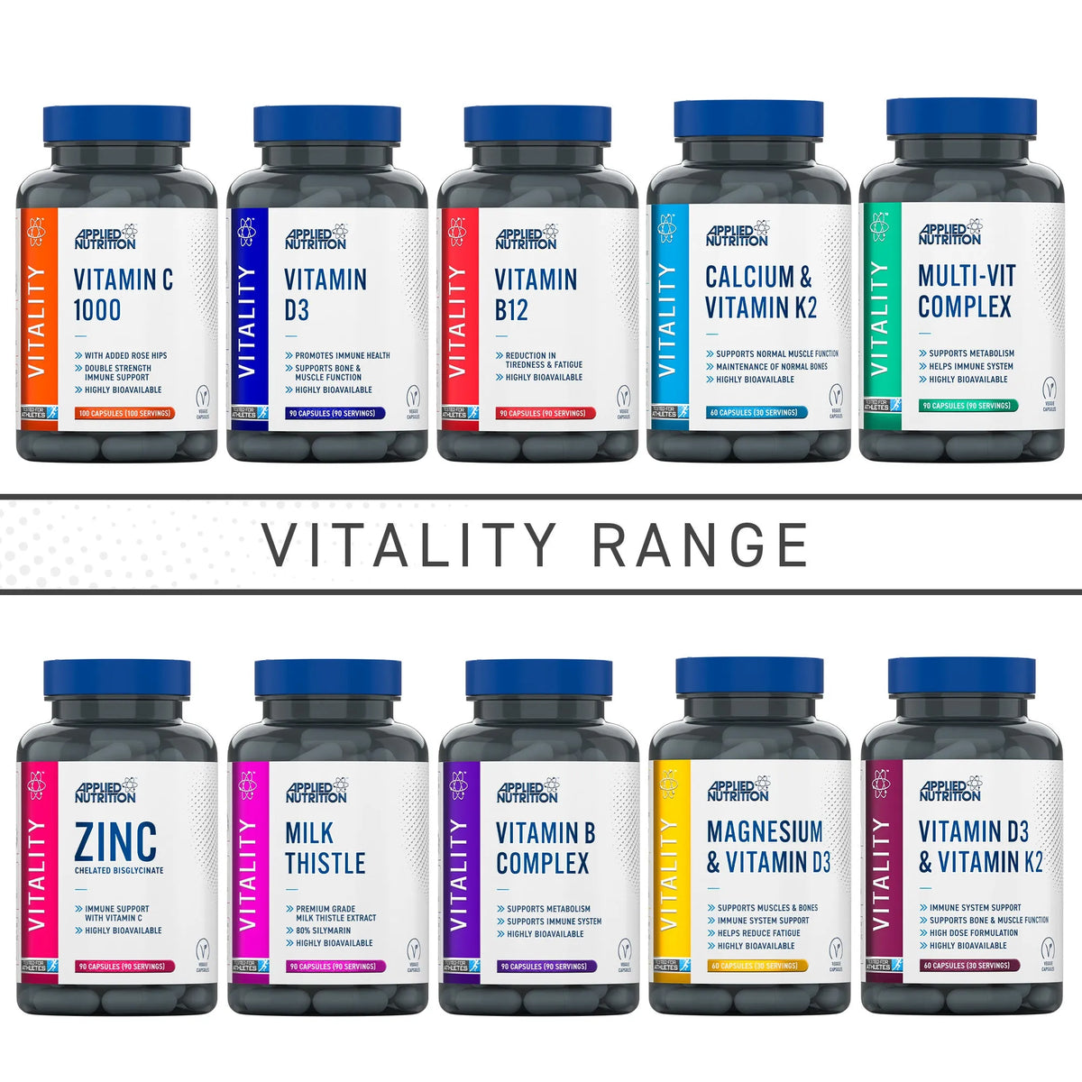 Magnesium & Vitamin D3 Capsules