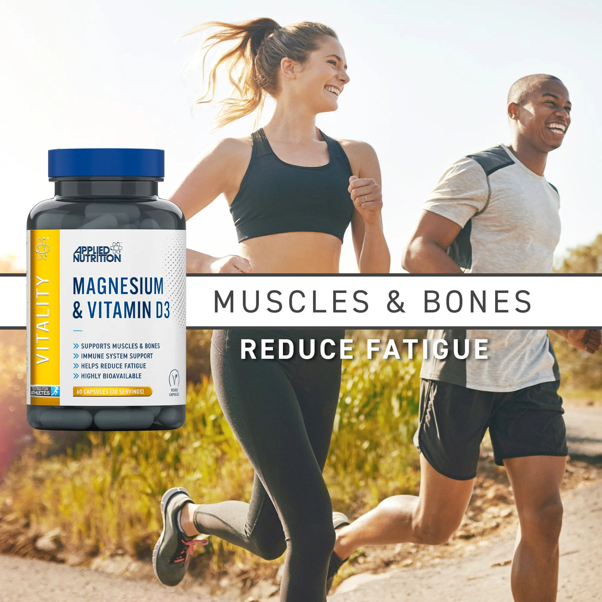 Magnesium & Vitamin D3 Capsules