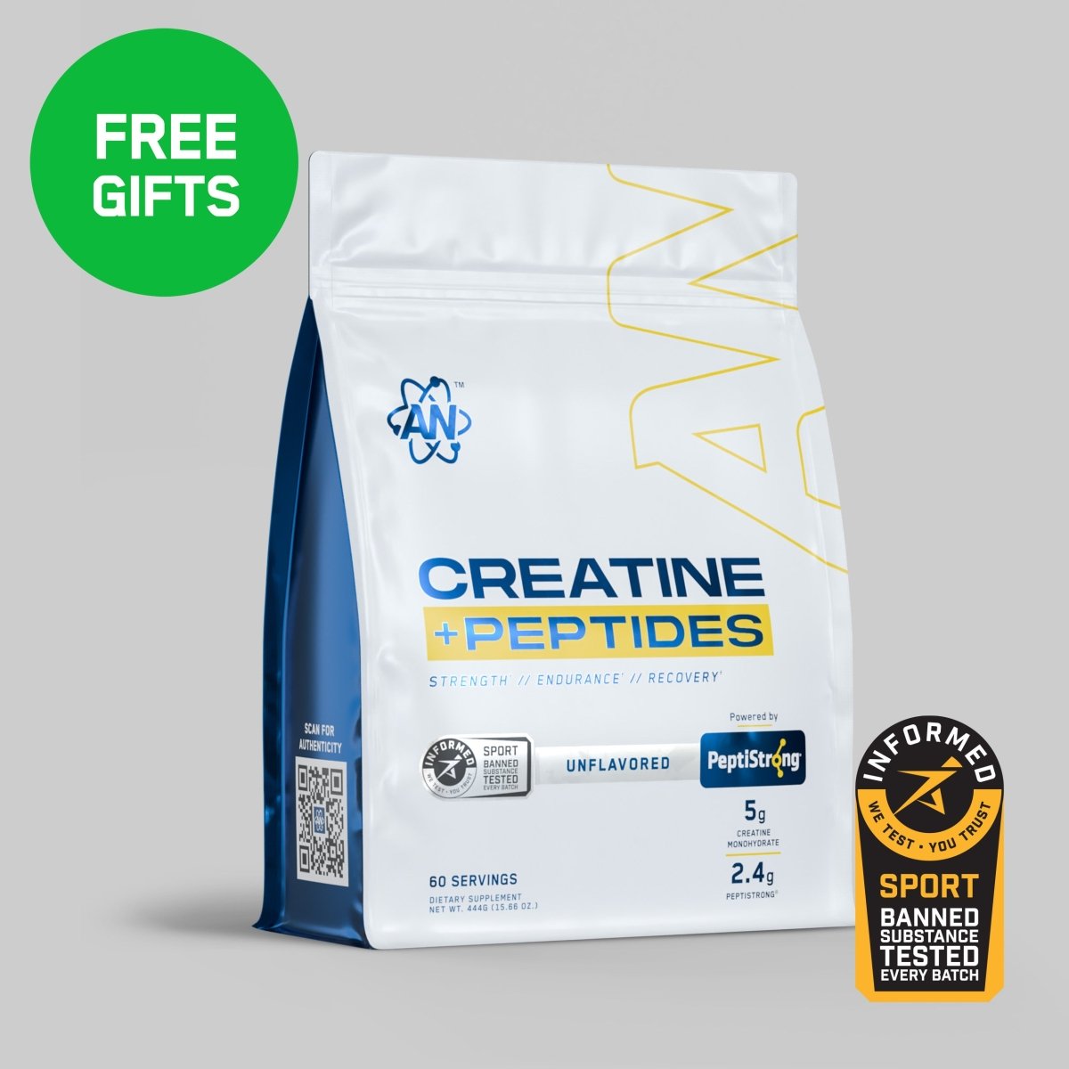 Creatine Monohydrate + Peptide