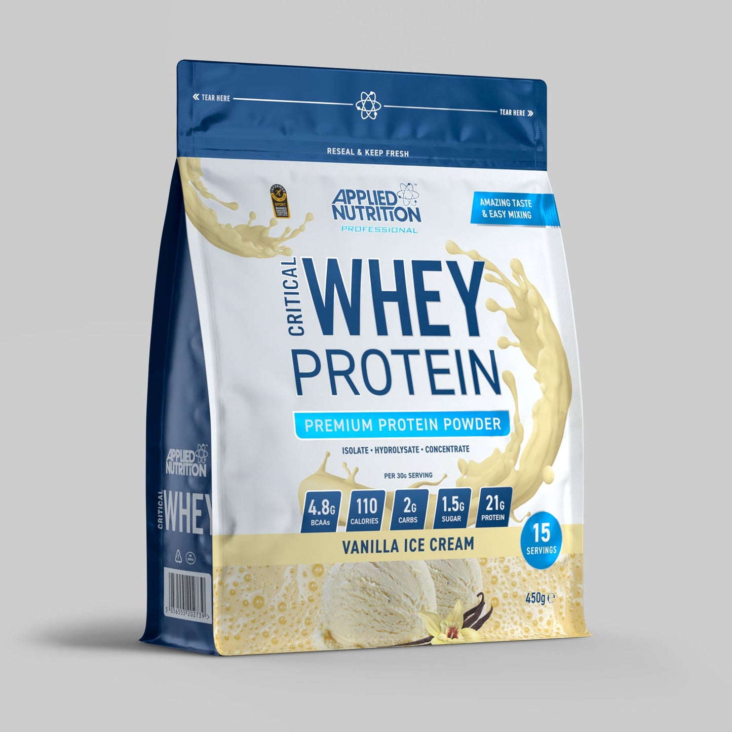 Critical Whey Protein 450g (15 Servings)