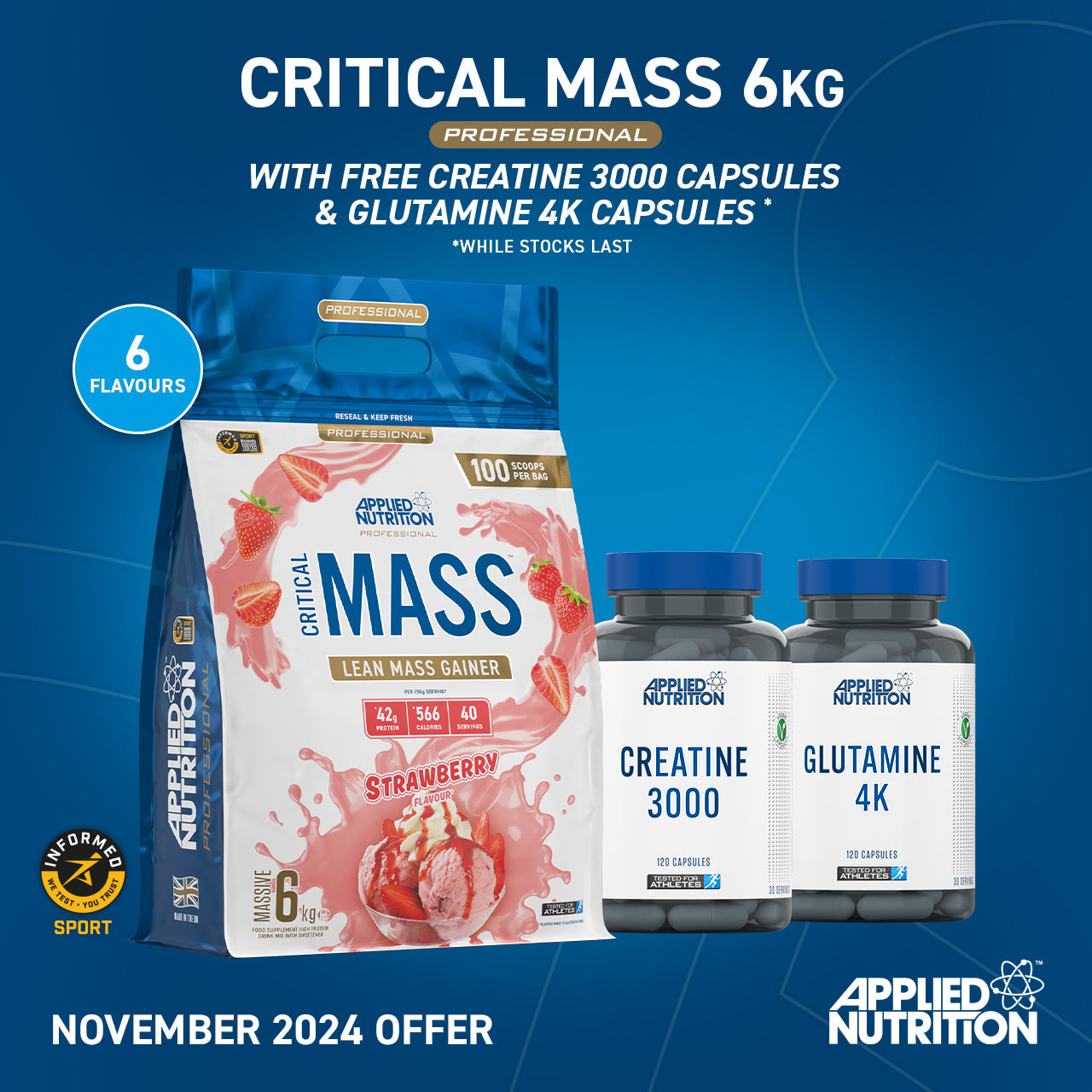 Critical Mass Professional 6kg - Lean Mass Gainer (40 Servings)