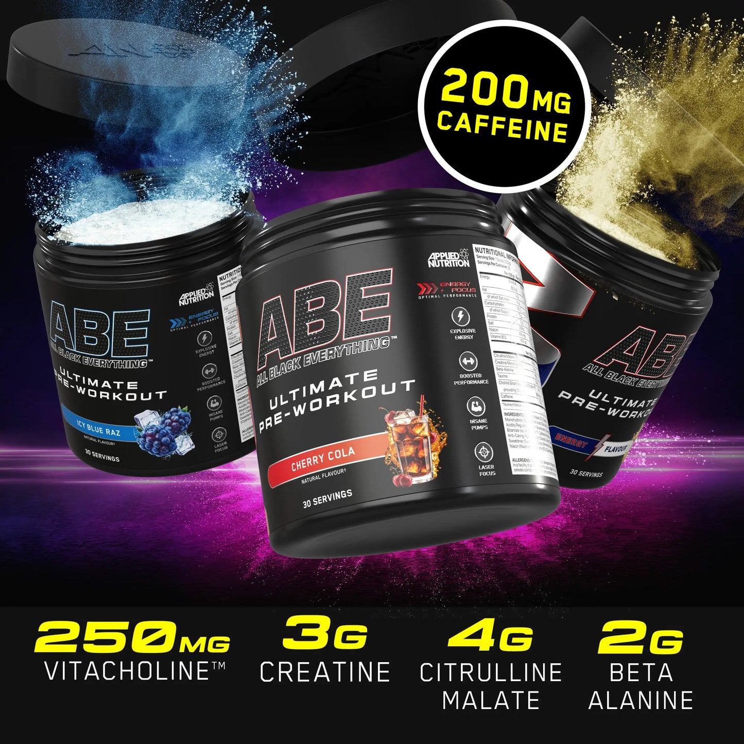 ABE All Black Everything - Extremely Potent Pre-Workout Powder