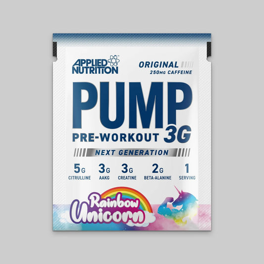 Pump 3G Pre Workout Sample Sachet (with Caffeine)